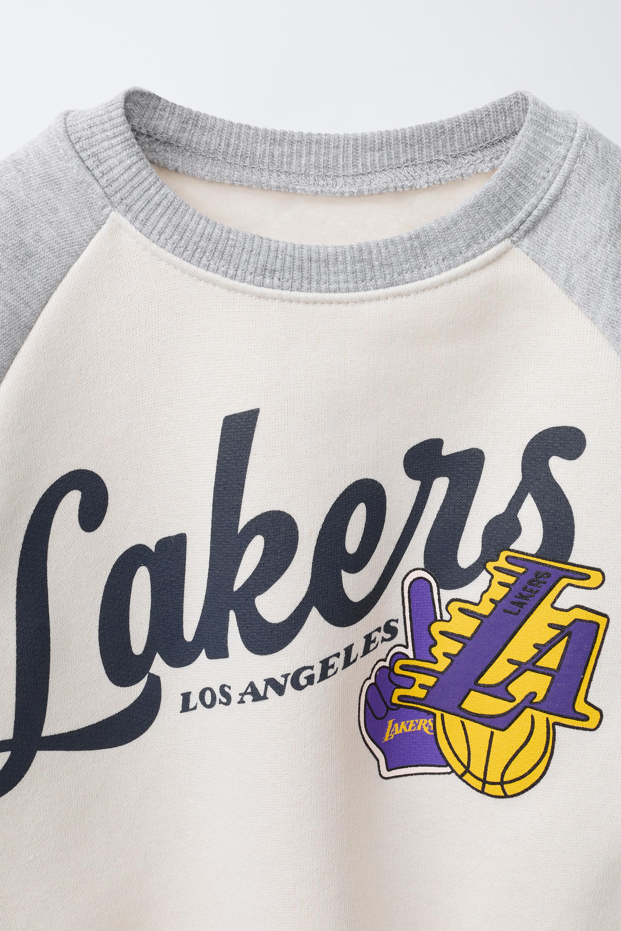 NBA JOGGING SWEATSHIRT AND JOGGER PANTS SET - LOS ANGELES LAKERS